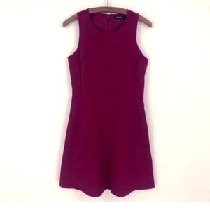 Madewell red A line dress size 0